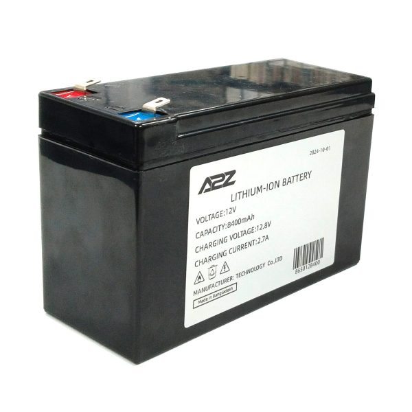 Lithium IOn Battery 8400 Va_Light Black